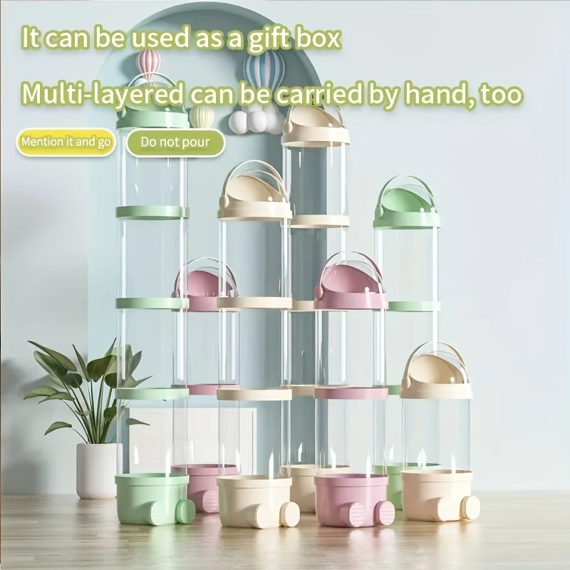 A Four-Tier Transparent Plush Storage Bin with a Waterproof Lid, Perfect for Organizing Plush Zoo Animals. Ideal for Decorating Rooms And Living Rooms, Making It a Great Gift for Christmas And Mother'S Day
A Four-Tier Transparent Plush Storage Bin with a Waterproof Lid, Perfect for Organizing Plush Zoo Animals. Ideal for Decorating Rooms And Living Rooms, Making It a Great Gift for Christmas And Mother'S Day