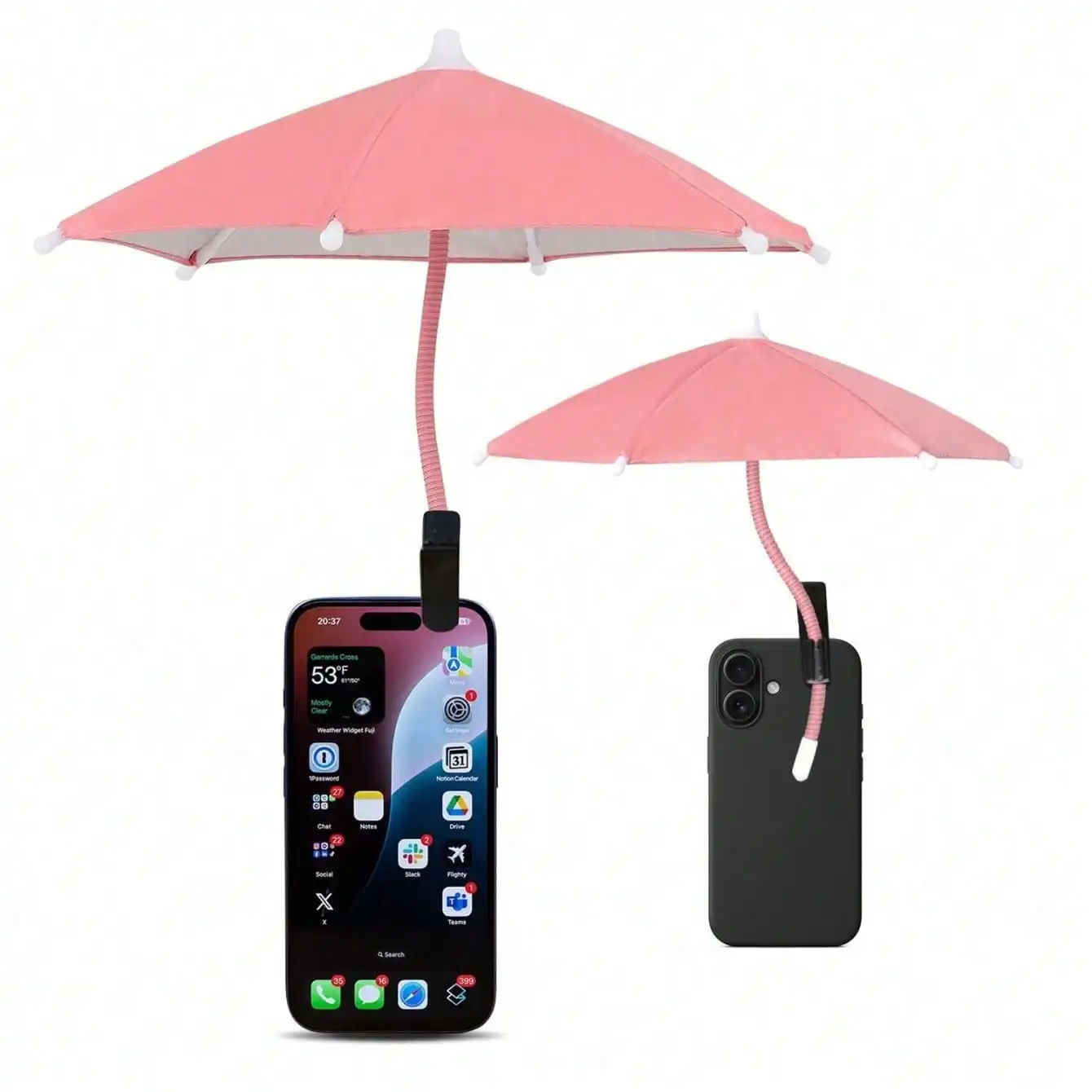 Portable Phone Sun Shade Umbrella, UV Anti-Glare Phone Screen Protector, Clip-On Heat Resistant Phone Cover
Portable Phone Sun Shade Umbrella, UV Anti-Glare Phone Screen Protector, Clip-On Heat Resistant Phone Cover
