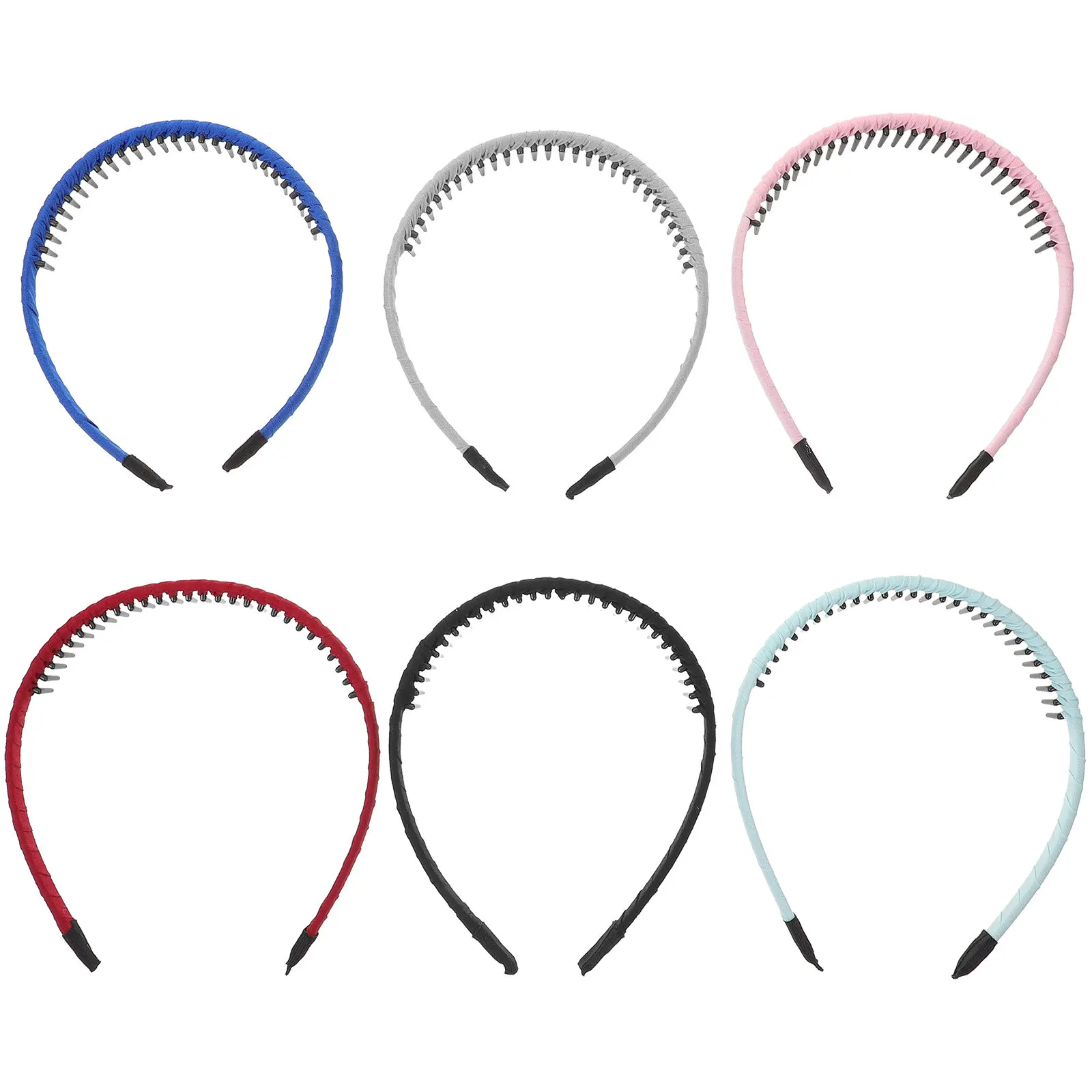 6Pcs Fabric Hair Hoop with Teeth Secure Fit Comfortable Headwear One Size Fits Most Trendy Design for Holiday Costume Party
6Pcs Fabric Hair Hoop with Teeth Secure Fit Comfortable Headwear One Size Fits Most Trendy Design for Holiday Costume Party