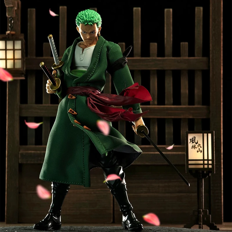 ONE PIECE SHF Roronoa Zoro Green Trench Coat Anime Action Figure Coat Cloth Clothes Model Toys Accessory Built In Iron Wire
ONE PIECE SHF Roronoa Zoro Green Trench Coat Anime Action Figure Coat Cloth Clothes Model Toys Accessory Built In Iron Wire