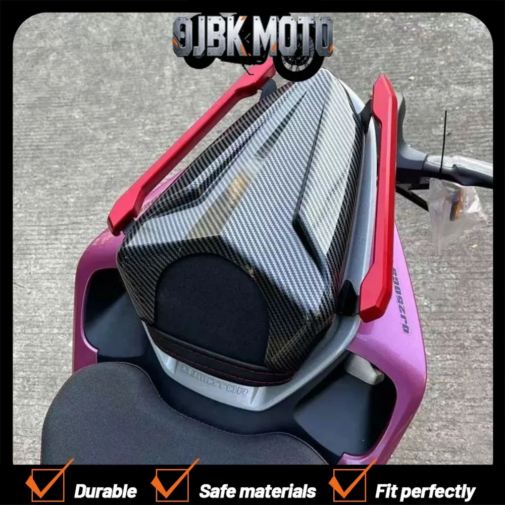 【Perfect fit】Compatible with QJMOTOR SRK 250 RS modified rear grab handle, aluminum alloy rear spoiler and rear seat bracket
【Perfect fit】Compatible with QJMOTOR SRK 250 RS modified rear grab handle, aluminum alloy rear spoiler and rear seat bracket
