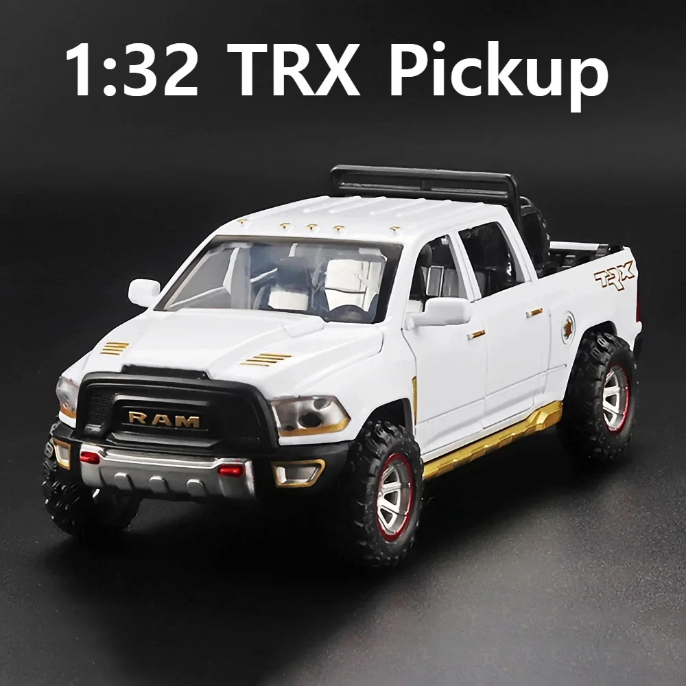 1:32 Alloy Ram TRX Pickup Car Model Metal Diecast Vehicle Sound And Light Pull Back Car Collection Toys Gifts
1:32 Alloy Ram TRX Pickup Car Model Metal Diecast Vehicle Sound And Light Pull Back Car Collection Toys Gifts