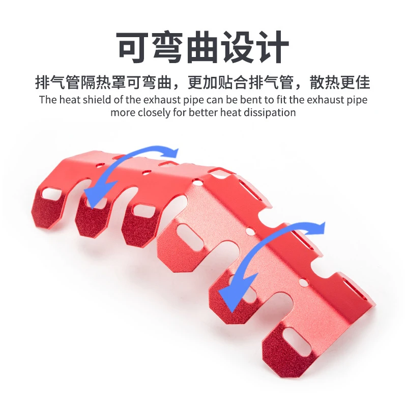 Motorcycle Accessories Decoration Exhaust Pipe Protective Cover Scald Proof Radiator Cross Country Universal Spare Part
Motorcycle Accessories Decoration Exhaust Pipe Protective Cover Scald Proof Radiator Cross Country Universal Spare Part
