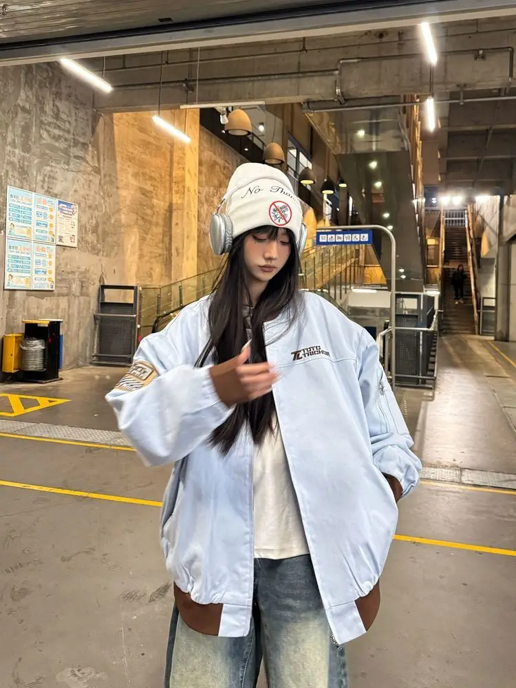 Bomber Jackets Womens Jacket Inside Pockets Fall Woolen Blends Plaid Notched Professional Minimalist Cleanfit Simple Modern Warm
Bomber Jackets Womens Jacket Inside Pockets Fall Woolen Blends Plaid Notched Professional Minimalist Cleanfit Simple Modern Warm