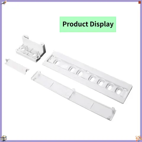 4Pcs for Midea, Haier, Hisense, Beko, Ascoli, Electrolux, and other refrigerators Mobile Slide Rail Accessories