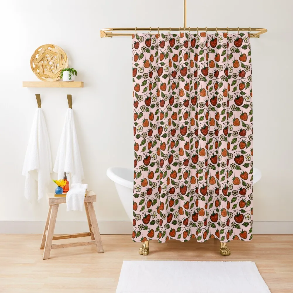 Heart berry print Shower Curtain For The Bathroom Bathroom Deco Waterproof Fabric Bathroom Curtain
Heart berry print Shower Curtain For The Bathroom Bathroom Deco Waterproof Fabric Bathroom Curtain