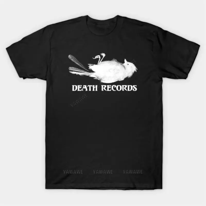 Hot sale summer tee-shirt brand tshirt for men Death Records Label T Shirt male cotton t-shirt casual unisex short sleeve tops
Hot sale summer tee-shirt brand tshirt for men Death Records Label T Shirt male cotton t-shirt casual unisex short sleeve tops
