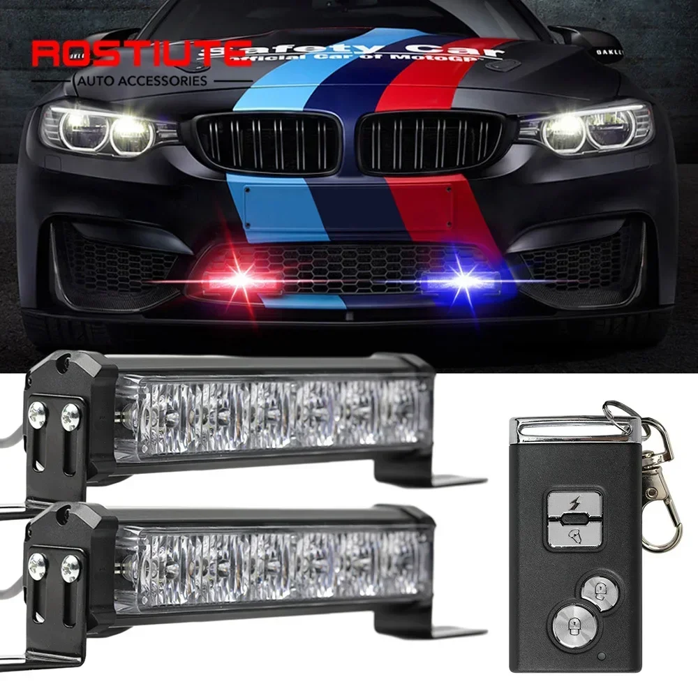 2 In 1 Wireless Control LED Strobe Lights Grille Car Roof Warning Beacon 12V Emergency Flashing Lamp Police Strobe Lights
2 In 1 Wireless Control LED Strobe Lights Grille Car Roof Warning Beacon 12V Emergency Flashing Lamp Police Strobe Lights