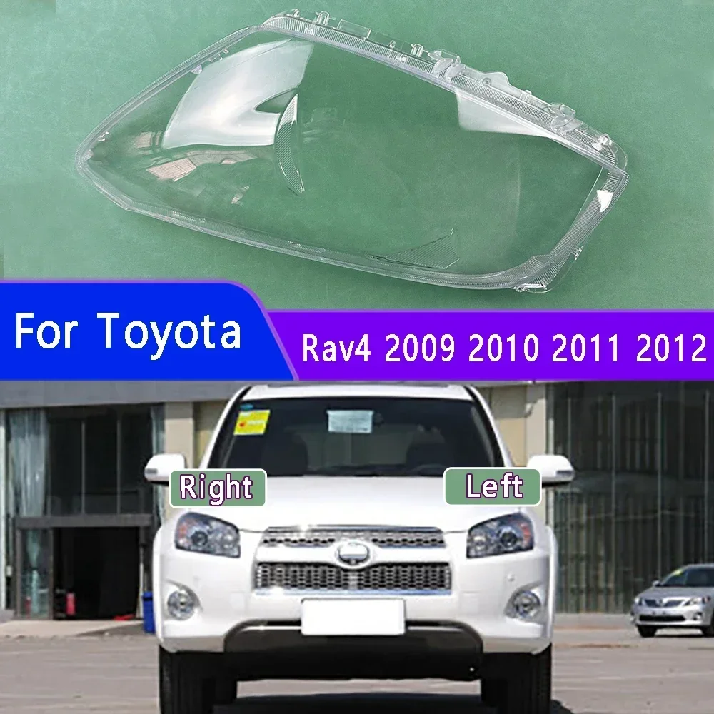For Toyota RAV 4 2009 2010 2011 2012 Headlight Cover Shade Headlamp Shell Transparent Lens Plexiglass Replace Original Lampshade
For Toyota RAV 4 2009 2010 2011 2012 Headlight Cover Shade Headlamp Shell Transparent Lens Plexiglass Replace Original Lampshade