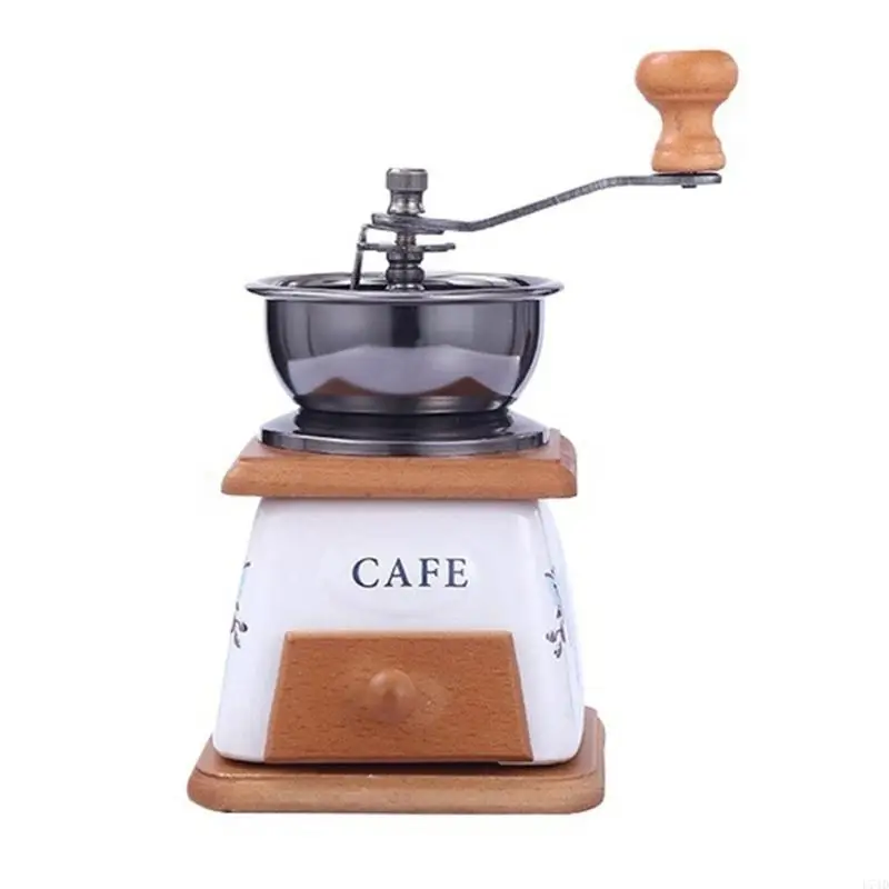 L74D Hand Operated Coffee Bean Mill for Camping and Travel Manual Espresso Machine
L74D Hand Operated Coffee Bean Mill for Camping and Travel Manual Espresso Machine