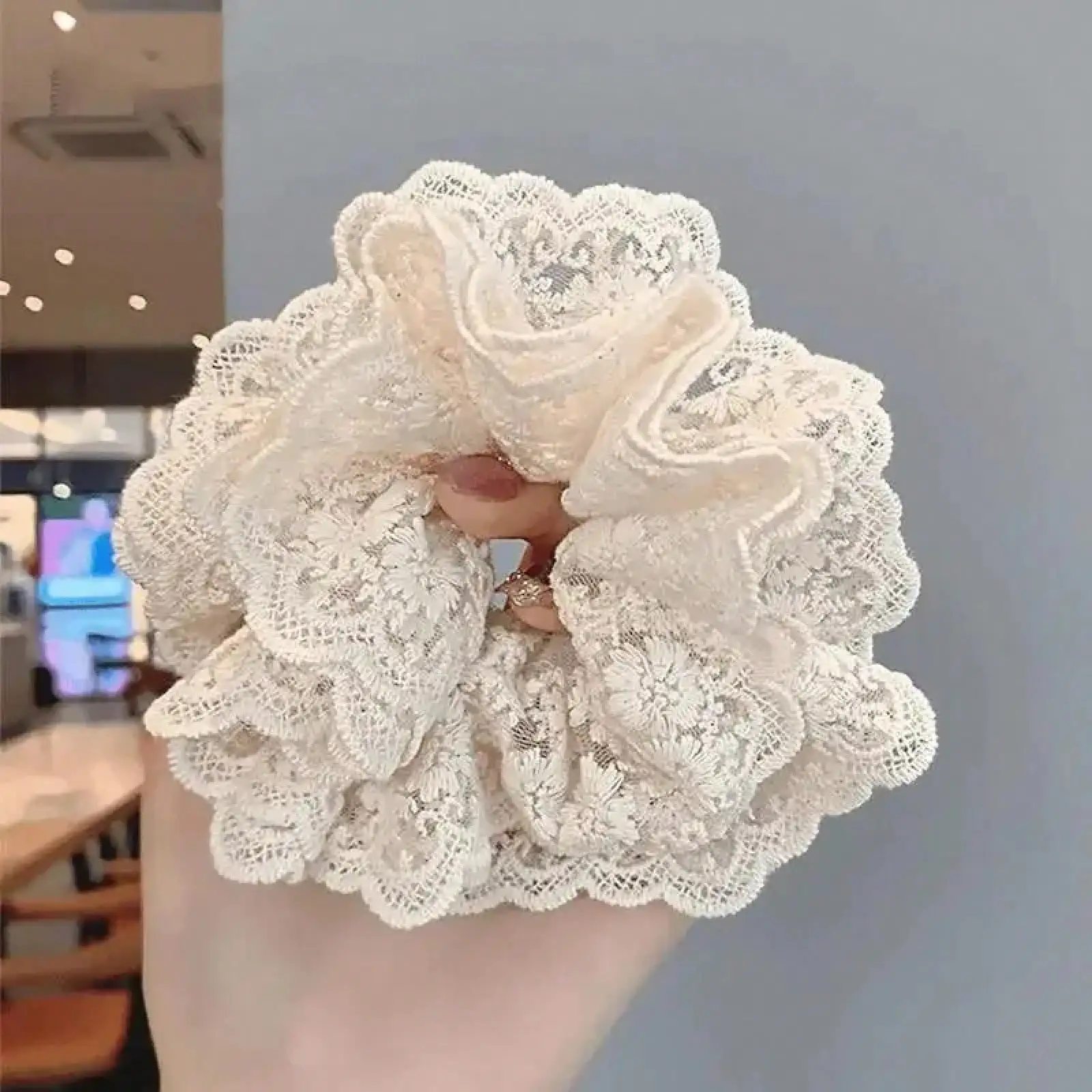 Four Layered Hair Scrunchie For Women Elastic Ponytail Holder Headband Hair Band Hair Accessories
Four Layered Hair Scrunchie For Women Elastic Ponytail Holder Headband Hair Band Hair Accessories