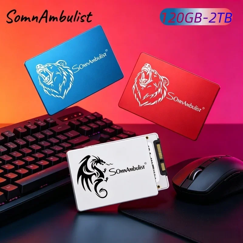 SomnAmbulist High-speed Solid State Drive, 2.5 Inch SATA3 Internal SSD 120GB/128GB/2TB Multiple Capacities for PC & Laptop
SomnAmbulist High-speed Solid State Drive, 2.5 Inch SATA3 Internal SSD 120GB/128GB/2TB Multiple Capacities for PC & Laptop