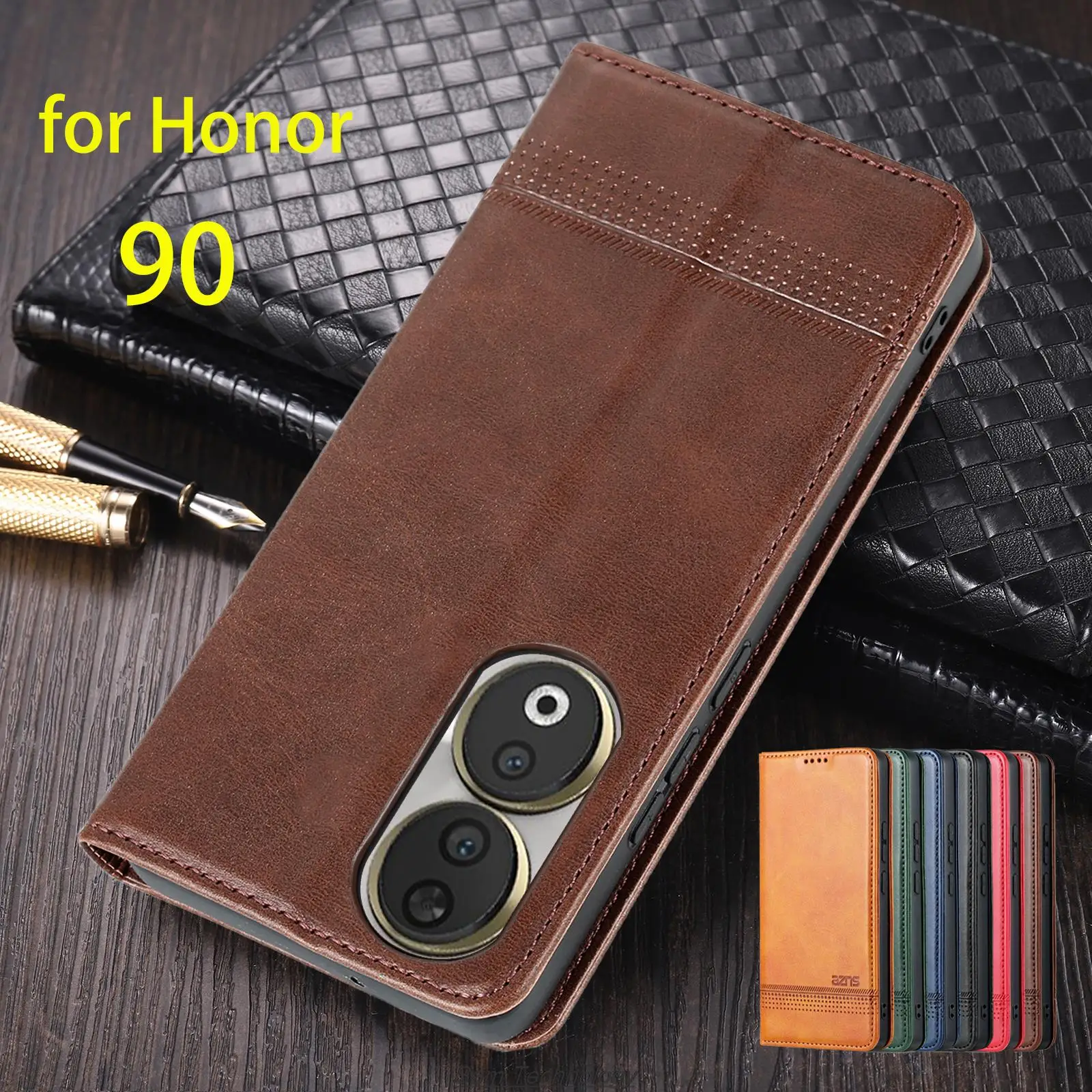 Роскошный кожаный чехол с магнитной адсорбцией для Huawei Honor 90 Honor90, защитный чехол с откидной крышкой, чехол Fundas Coque
Роскошный кожаный чехол с магнитной адсорбцией для Huawei Honor 90 Honor90, защитный чехол с откидной крышкой, чехол Fundas Coque