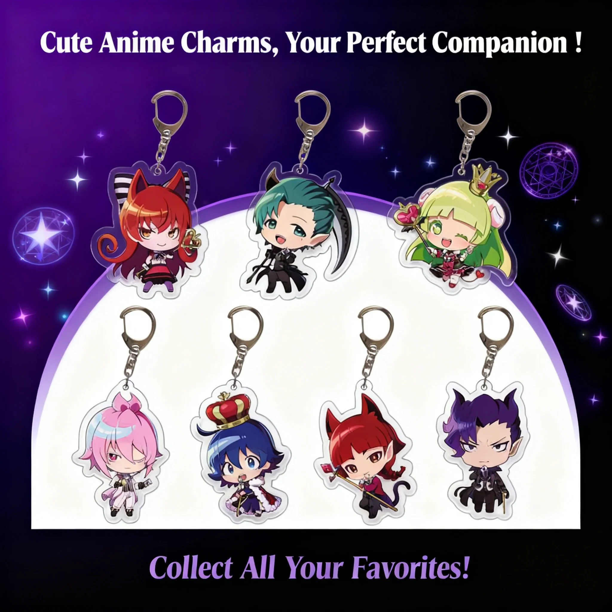 Welcome to Demon School Iruma-kun Anime Acrylic Keychain Suzuki Iruma Alice Margatroid Azazel Ameri Double Sided Pendant Keyring
Welcome to Demon School Iruma-kun Anime Acrylic Keychain Suzuki Iruma Alice Margatroid Azazel Ameri Double Sided Pendant Keyring