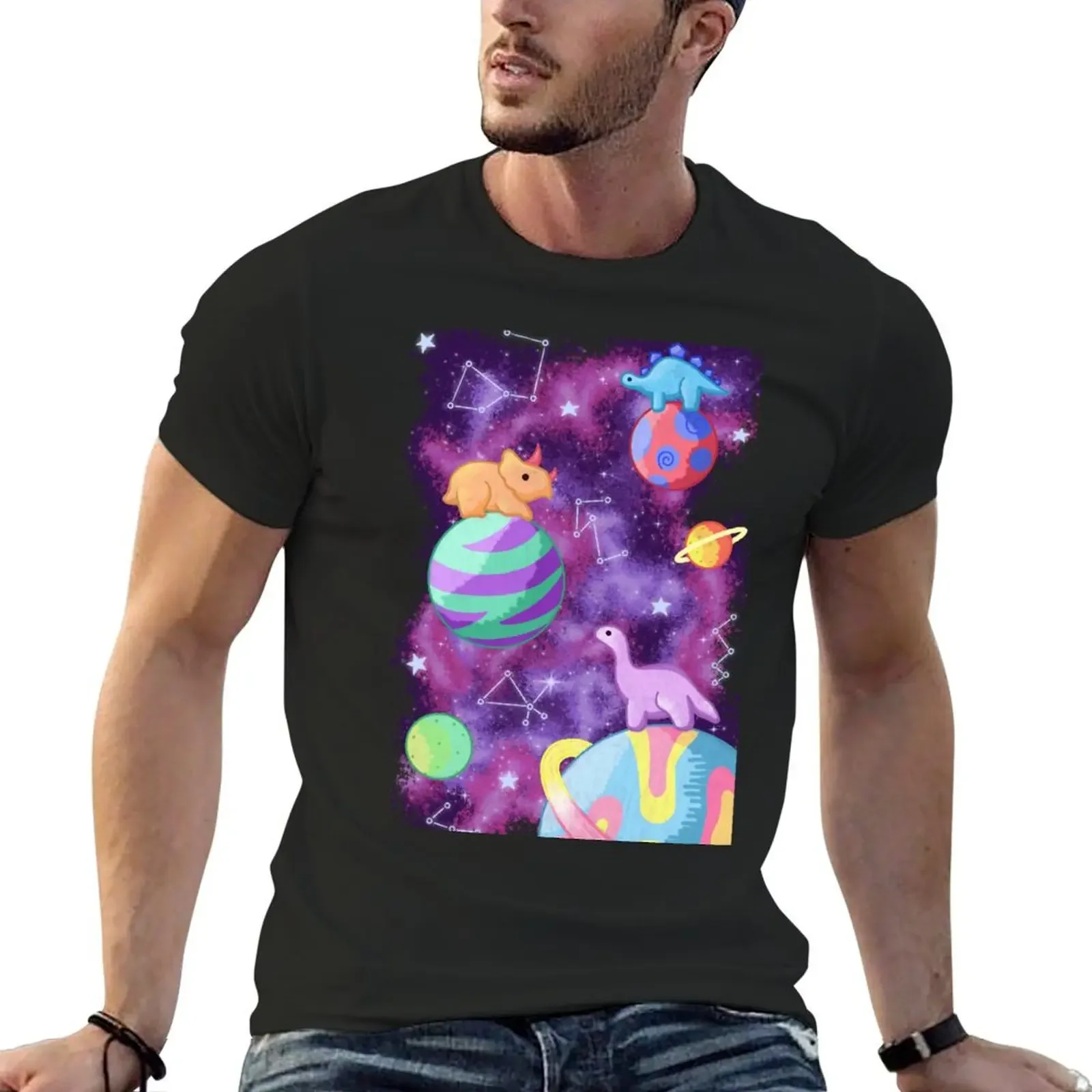 Dinosaurs in Space T-Shirt blacks baggy shirts kawaii clothes shirts graphic tees Men's t-shirts
Dinosaurs in Space T-Shirt blacks baggy shirts kawaii clothes shirts graphic tees Men's t-shirts