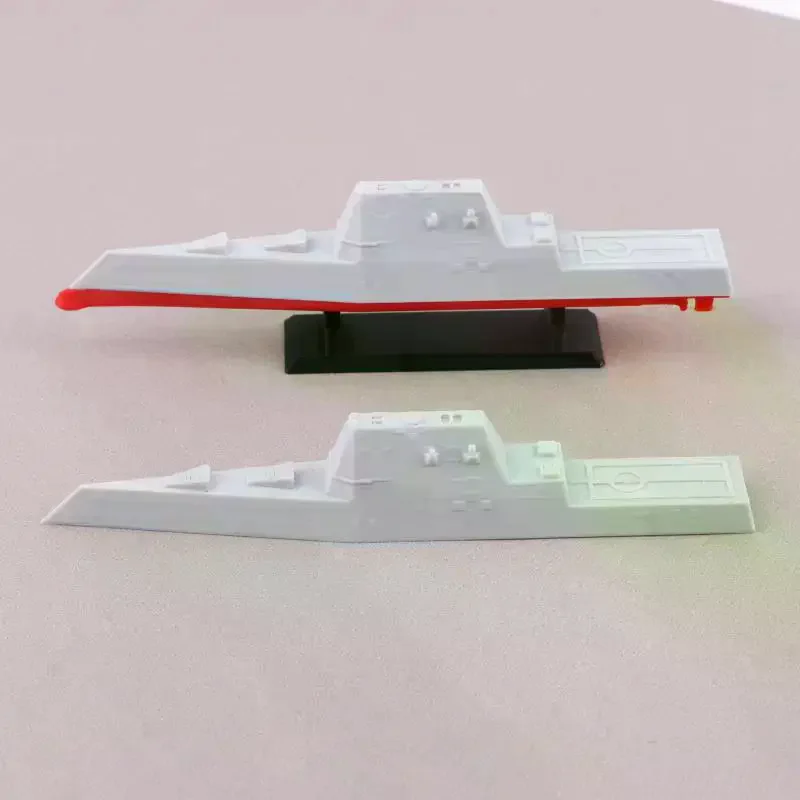 1PCS Miniature Zumwalt-class Destroyer Model 1/2000 Scale Warship Waterline/Full-hull Type 3D Printed For Diorama Scene
1PCS Miniature Zumwalt-class Destroyer Model 1/2000 Scale Warship Waterline/Full-hull Type 3D Printed For Diorama Scene