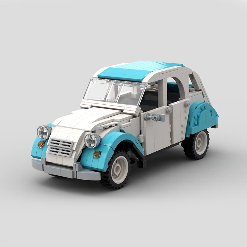 760 шт. MOC Citroen 2CV Долли модель автомобиля креативные детские кирпичи развивающие игрушки строительные блоки на день рождения подарок
760 шт. MOC Citroen 2CV Долли модель автомобиля креативные детские кирпичи развивающие игрушки строительные блоки на день рождения подарок
