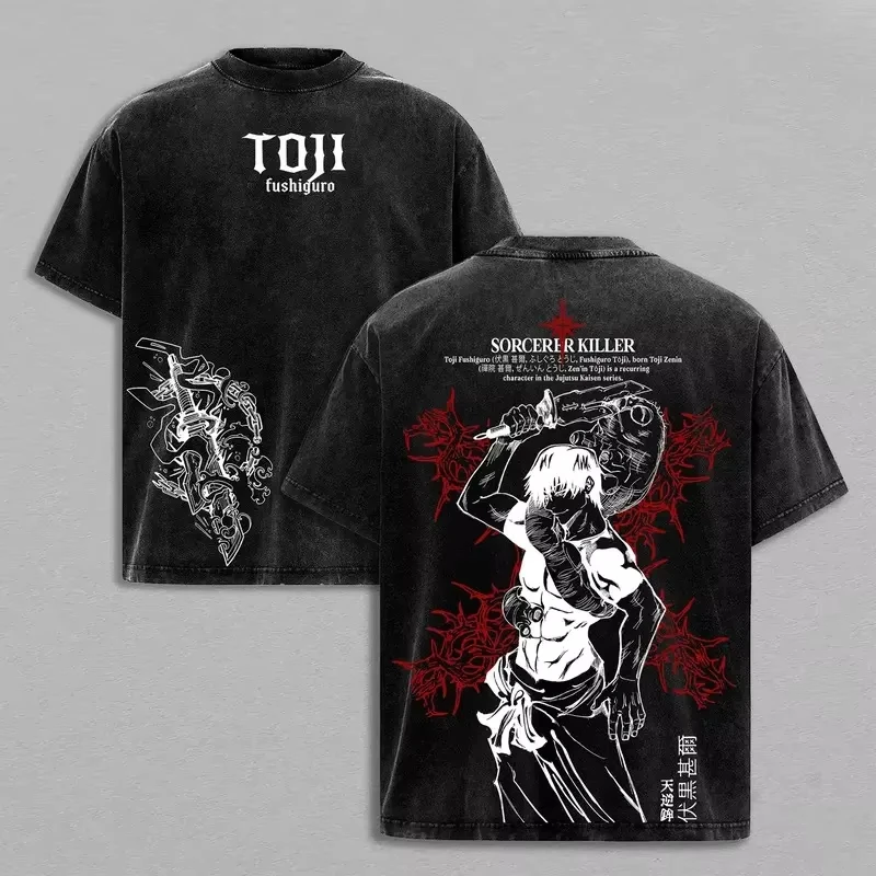 2026 new Anime print T-shirt - Suitable for both men and women. Washable T-shirt. High-quality retro T-shirt.
2026 new Anime print T-shirt - Suitable for both men and women. Washable T-shirt. High-quality retro T-shirt.