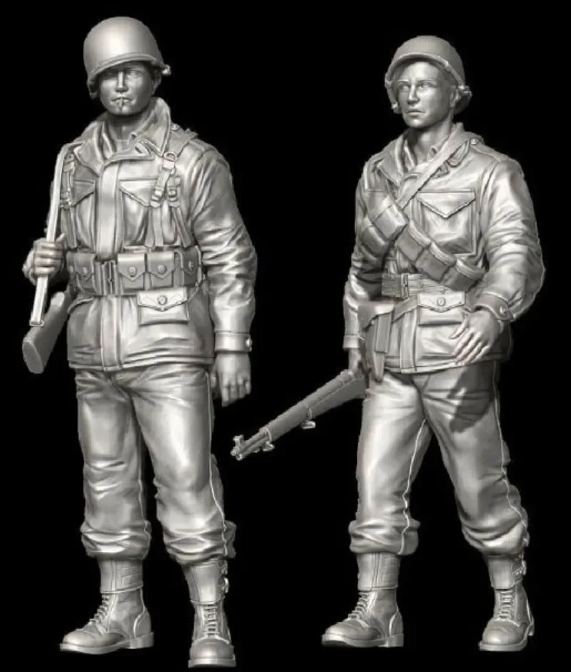 1/35 Resin Figure Model Building Kits Historical Hobby Miniature Us Soldiers in M43 Uniform Set Unassembled and Unpainted N1508
1/35 Resin Figure Model Building Kits Historical Hobby Miniature Us Soldiers in M43 Uniform Set Unassembled and Unpainted N1508