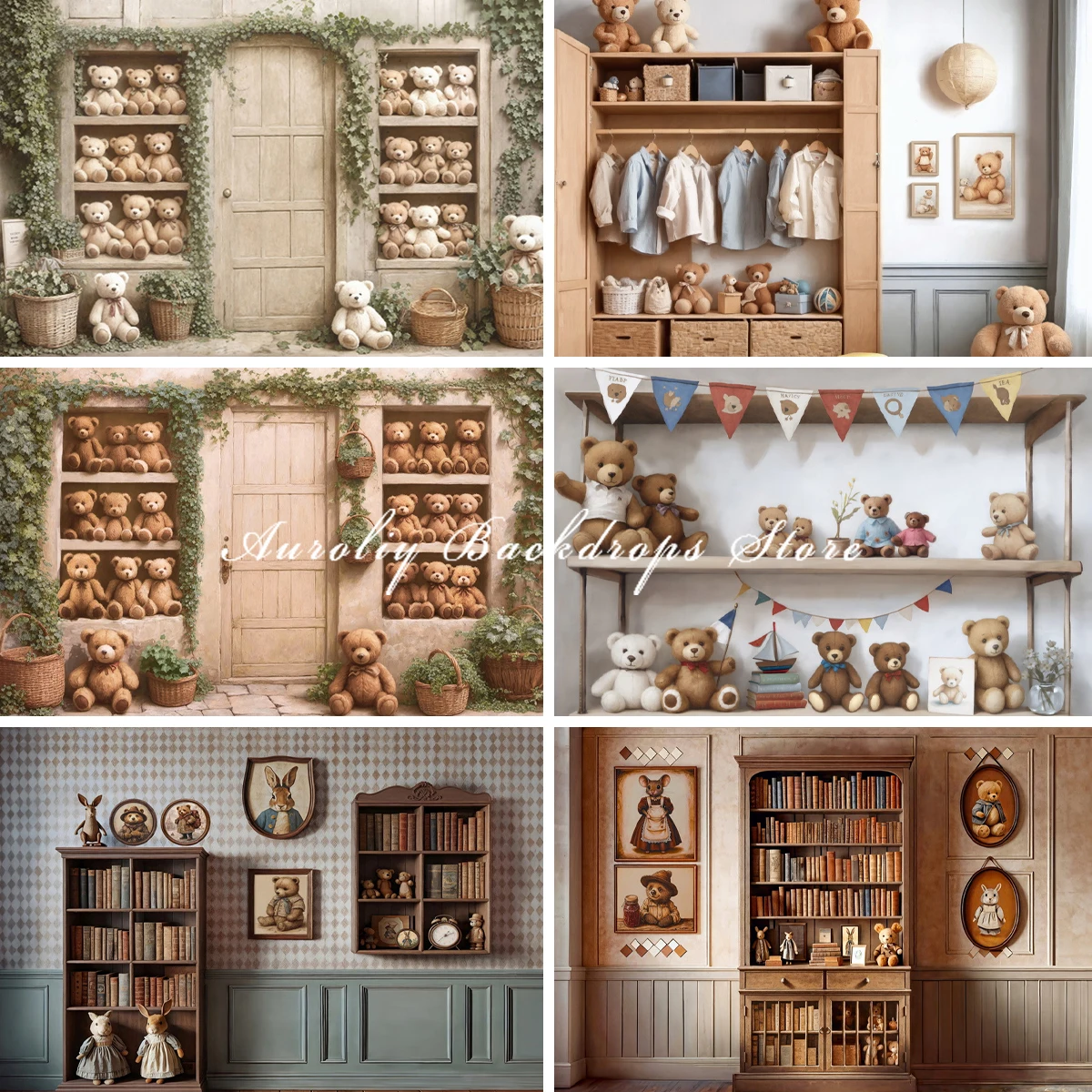 Christmas Bear Spring Showcase Backdrops Child Baby Photo Props Adult Kids Decors Toy Shop Photography Studio Backgrounds
Christmas Bear Spring Showcase Backdrops Child Baby Photo Props Adult Kids Decors Toy Shop Photography Studio Backgrounds