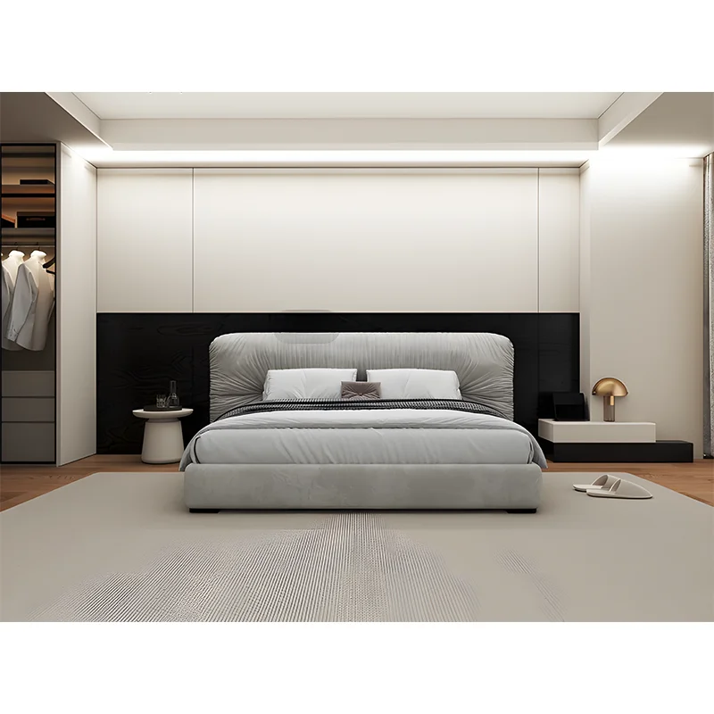 New Model Modern New Luxury Bedroom Furniture Customize Queen Bed King Bed Cal King Wood Frame Bed
New Model Modern New Luxury Bedroom Furniture Customize Queen Bed King Bed Cal King Wood Frame Bed