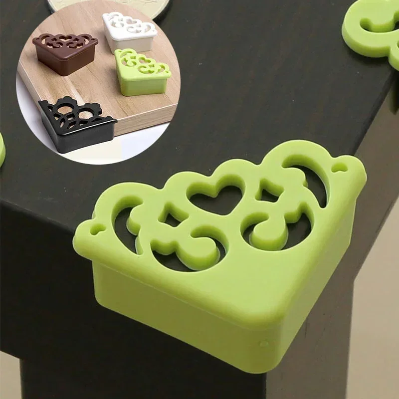 4pcs/lot Hollow Out Flower Pattern, Soft Safe Corner Protector, Table Desk Corner Guard, Edge Guards Table Decoration
4pcs/lot Hollow Out Flower Pattern, Soft Safe Corner Protector, Table Desk Corner Guard, Edge Guards Table Decoration