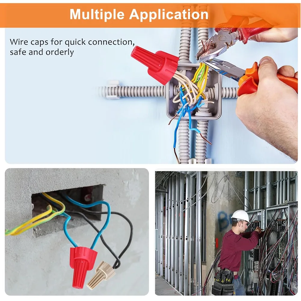 Клеммный соединитель IALJ-Wire Nut, крышка для клеммного соединителя с крыльчаткой, гайка 18-8 AWG, винтовой терминал типа HSP13 для подключения электрических проводов
Клеммный соединитель IALJ-Wire Nut, крышка для клеммного соединителя с крыльчаткой, гайка 18-8 AWG, винтовой терминал типа HSP13 для подключения электрических проводов