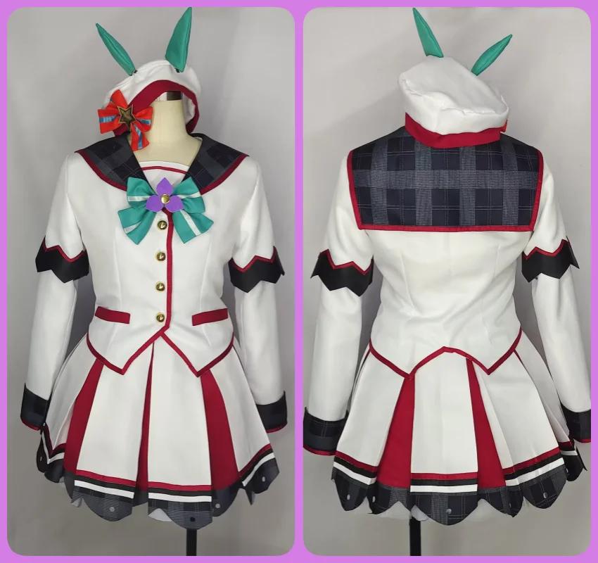 COS-HoHo Umamusume:Pretty Derby Hokko Tarumae Game Suit Lovely Uniform Cosplay Costume Halloween Party Role Play Outfit Women
COS-HoHo Umamusume:Pretty Derby Hokko Tarumae Game Suit Lovely Uniform Cosplay Costume Halloween Party Role Play Outfit Women