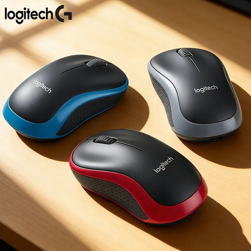 Logitech M185 Wireless Mouse, Silent Click, Anti-Slip Grip, Ideal for Home Office and Study, Top Choice for Students
Logitech M185 Wireless Mouse, Silent Click, Anti-Slip Grip, Ideal for Home Office and Study, Top Choice for Students