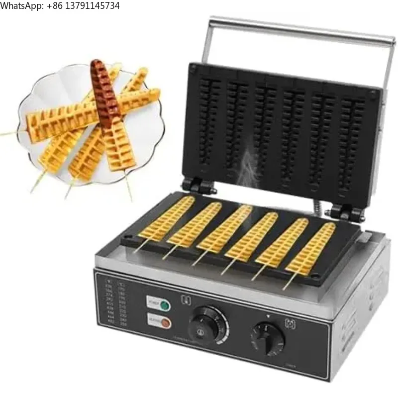 Commercial 6pcs Pine Tree Shaped Waffle Maker Electric Stick Waffle Baker Christmas Tree Waffle Maker With Timer Control
Commercial 6pcs Pine Tree Shaped Waffle Maker Electric Stick Waffle Baker Christmas Tree Waffle Maker With Timer Control
