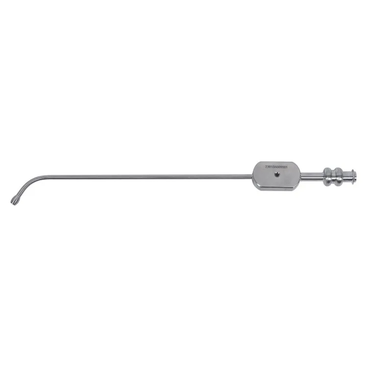 Manual 60 Degree Nasal Suction Tube ENT Nasological Surgical Instruments vet
Manual 60 Degree Nasal Suction Tube ENT Nasological Surgical Instruments vet