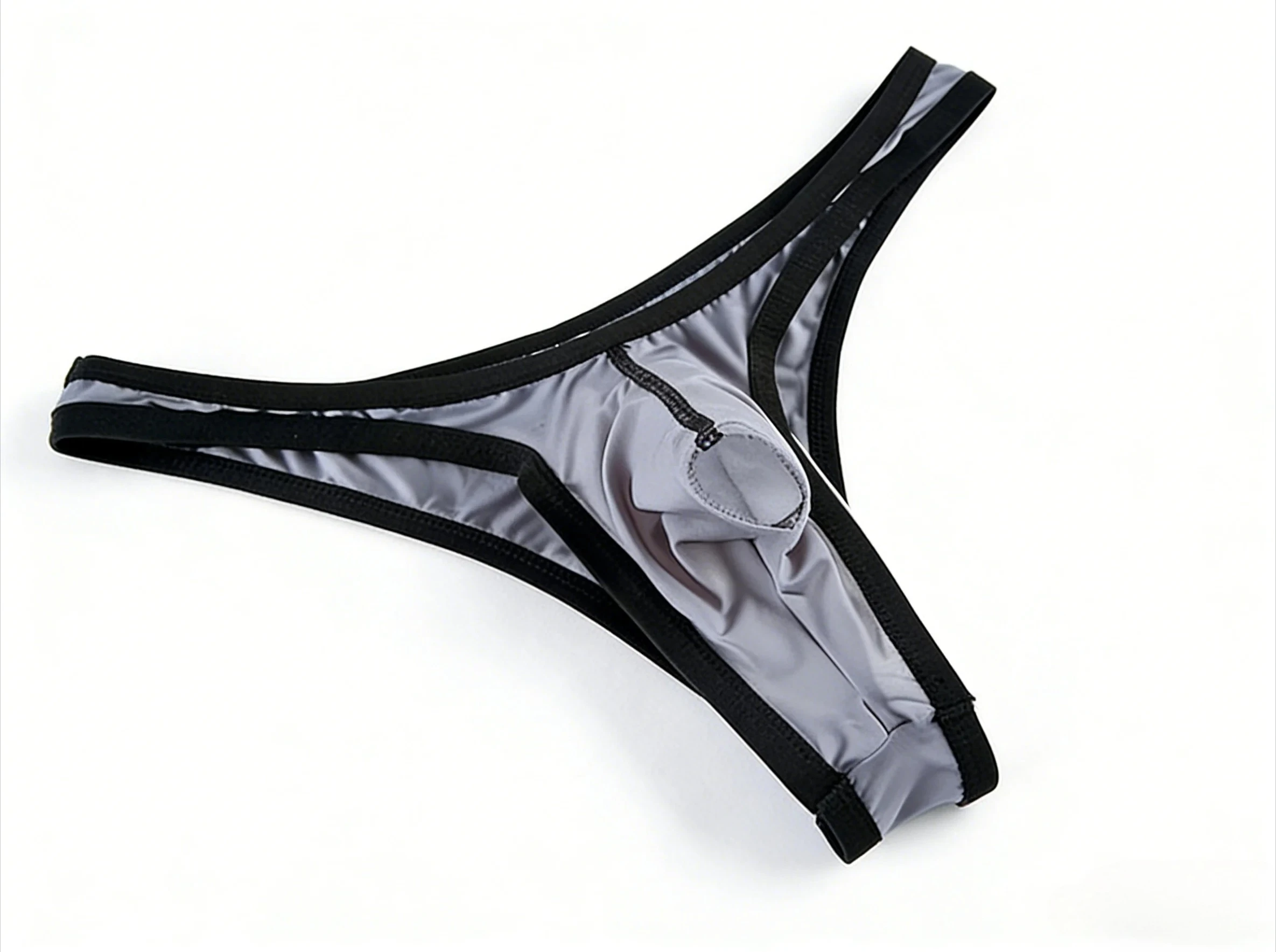 Men's Elephant Trunk Thong, Sexy Ice Silk G-string with Detachable Sheath for Erotic Wear
Men's Elephant Trunk Thong, Sexy Ice Silk G-string with Detachable Sheath for Erotic Wear