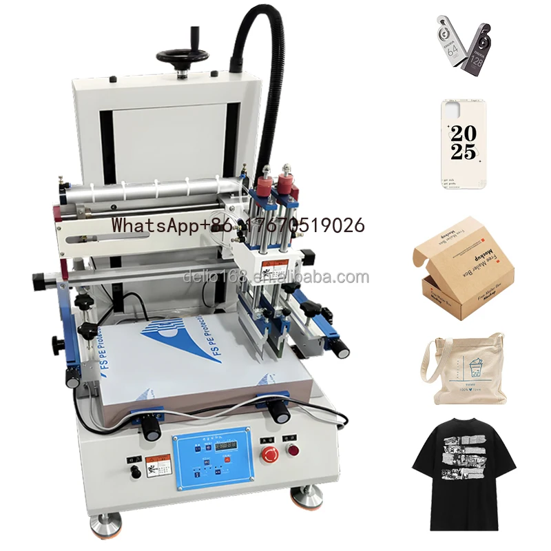 Factory Supply 30*50cm Silk Screen Printing Machine for Plastic Bag Plastic Shopping Bags Printing
Factory Supply 30*50cm Silk Screen Printing Machine for Plastic Bag Plastic Shopping Bags Printing