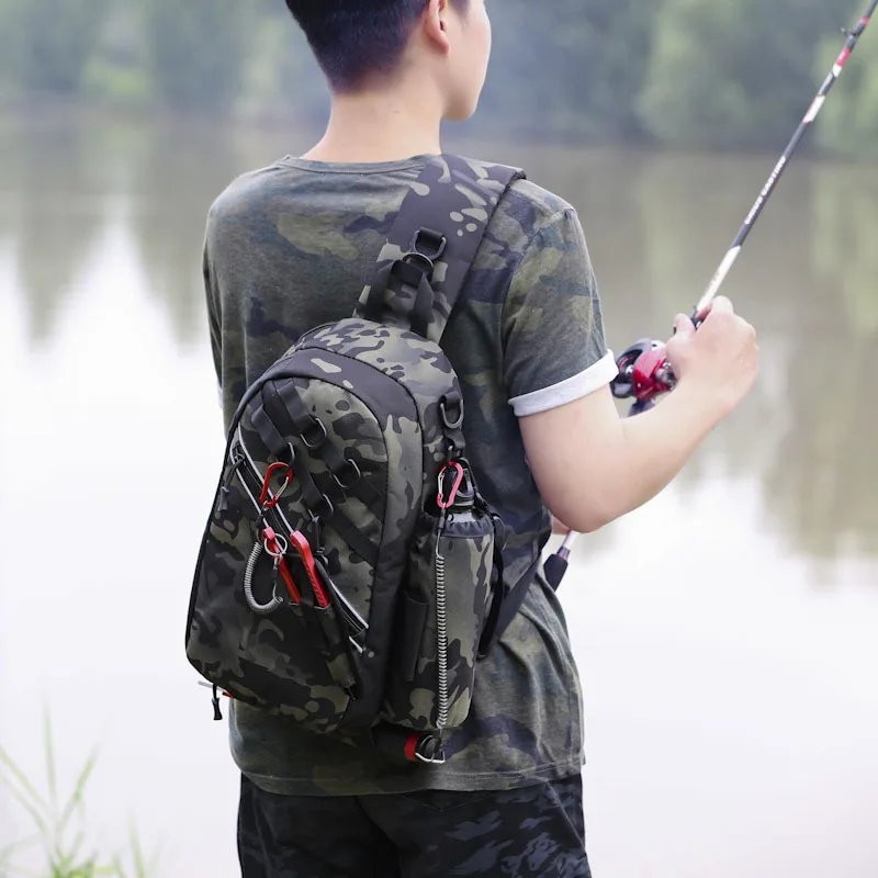 Fishing Tackle Storage Bag Men Camouflage Tactical Bag Outdoor Cycling Bag Multi functional Fishing Gear Bag Fishing Accessories
Fishing Tackle Storage Bag Men Camouflage Tactical Bag Outdoor Cycling Bag Multi functional Fishing Gear Bag Fishing Accessories