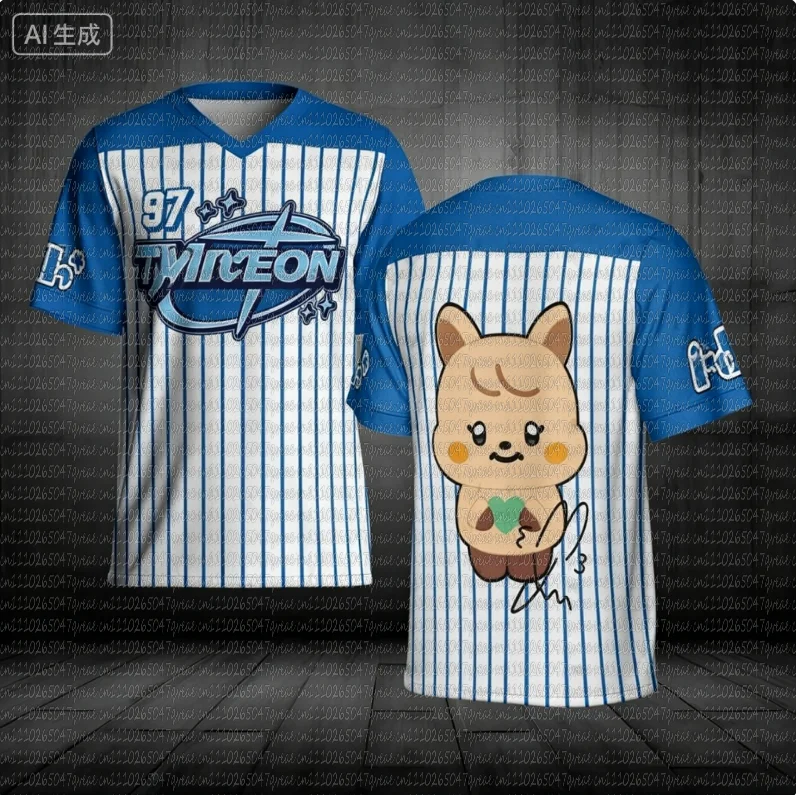 2026 KPOP Cartoon I-dle Jersey Gift for Lovers Streetwear Men's Women's Short Sleeve T-shirt Tops
2026 KPOP Cartoon I-dle Jersey Gift for Lovers Streetwear Men's Women's Short Sleeve T-shirt Tops