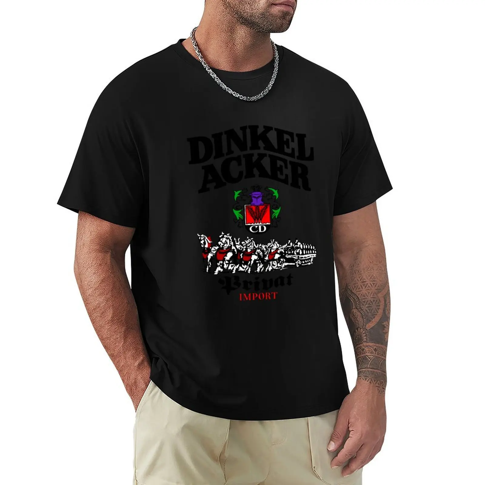 Vintage 1980s THIN Dinkel Acker T-Shirt Basic Comfort Fit T-Shirt for Men
Vintage 1980s THIN Dinkel Acker T-Shirt Basic Comfort Fit T-Shirt for Men
