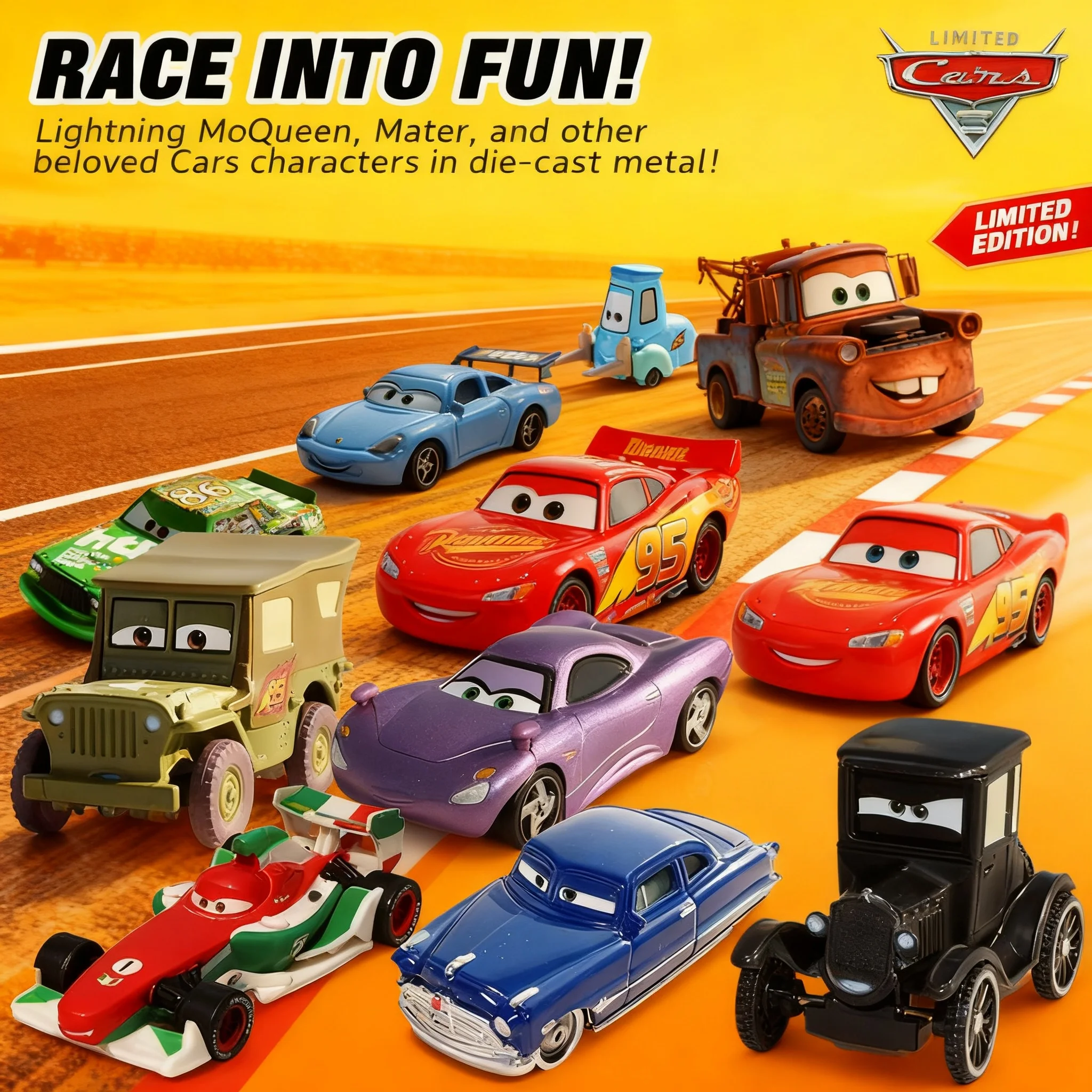 Diecast Alloy Super Car Cartoon Truck Toys for Kids Z Chino Doctor Mater Grandma 2nd Generation Litchi
Diecast Alloy Super Car Cartoon Truck Toys for Kids Z Chino Doctor Mater Grandma 2nd Generation Litchi