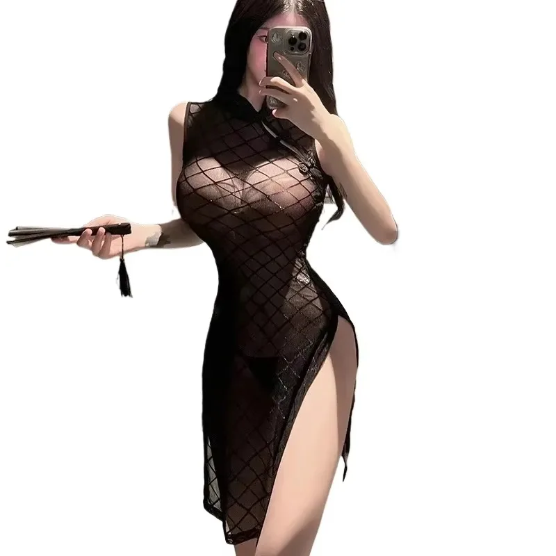 Women Black Fishing Net Jumpsuits, Ladies Zip Up Lingerie, See Through Wear, Super Sexy, New Design
Women Black Fishing Net Jumpsuits, Ladies Zip Up Lingerie, See Through Wear, Super Sexy, New Design