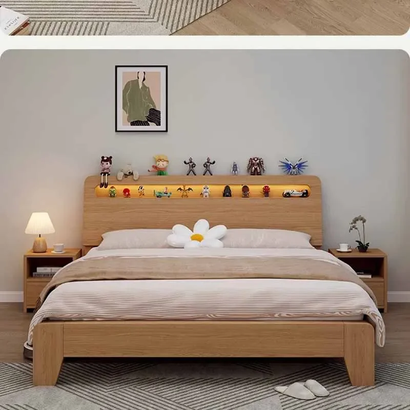 High End Wood Double Bed European Waterproof 2 Person Modern Twin Queen Beds Bedroom Luxury Storage Camas De Casal Furniture
High End Wood Double Bed European Waterproof 2 Person Modern Twin Queen Beds Bedroom Luxury Storage Camas De Casal Furniture