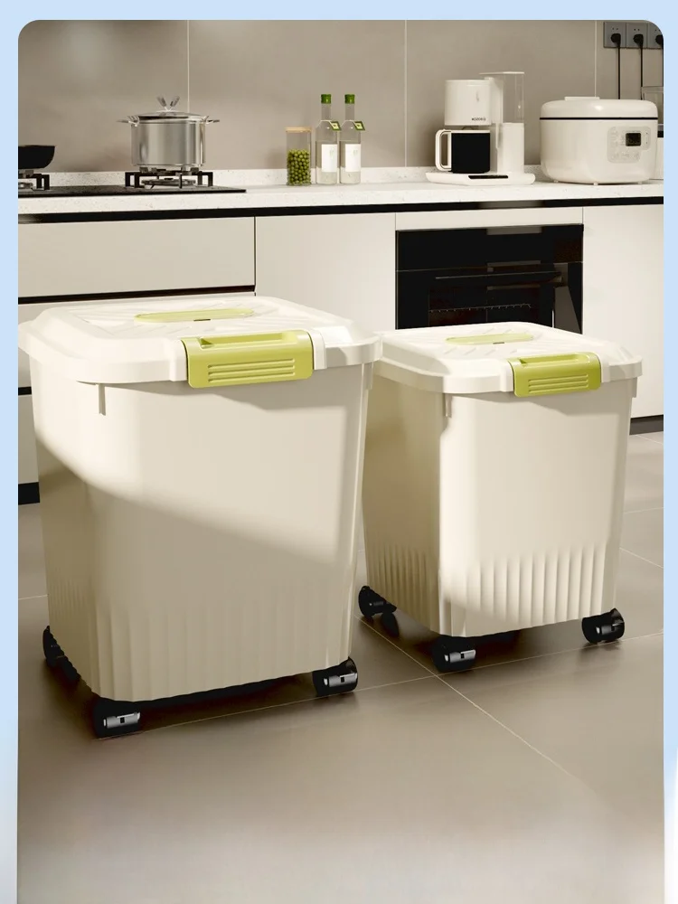 Пластиковый контейнер для хранения риса, муки и сыпучих продуктов, влагонепроницаемый, защищенный от насекомых, большой емкости (более 5 л)
Пластиковый контейнер для хранения риса, муки и сыпучих продуктов, влагонепроницаемый, защищенный от насекомых, большой емкости (более 5 л)