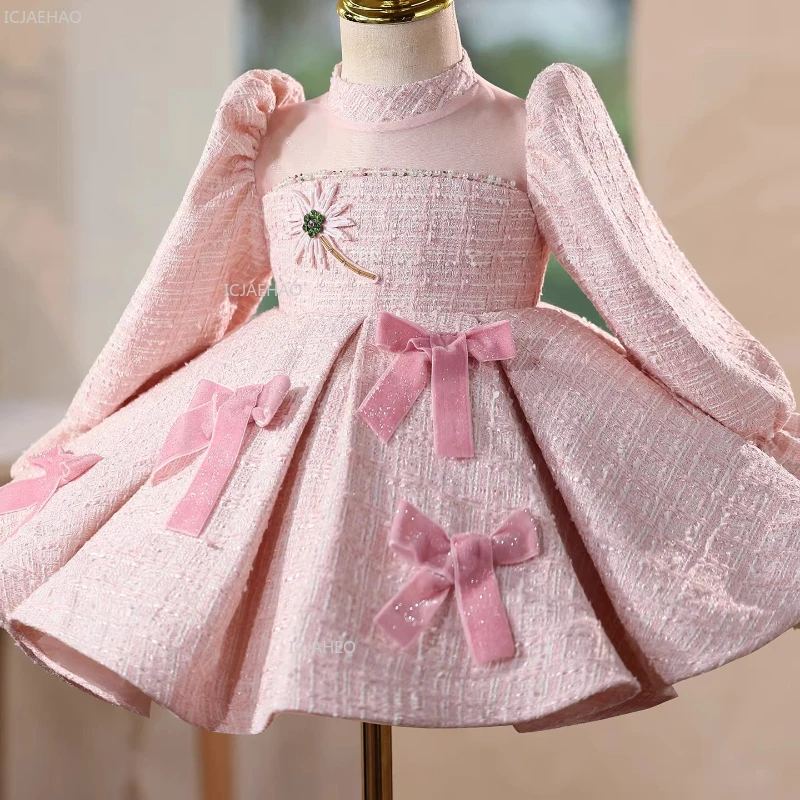 Girls Sweet Cute Birthday Party Dress for Kids Piano Performance HostEvening Banquet Celebration Clothes Princess Gown Children
Girls Sweet Cute Birthday Party Dress for Kids Piano Performance HostEvening Banquet Celebration Clothes Princess Gown Children