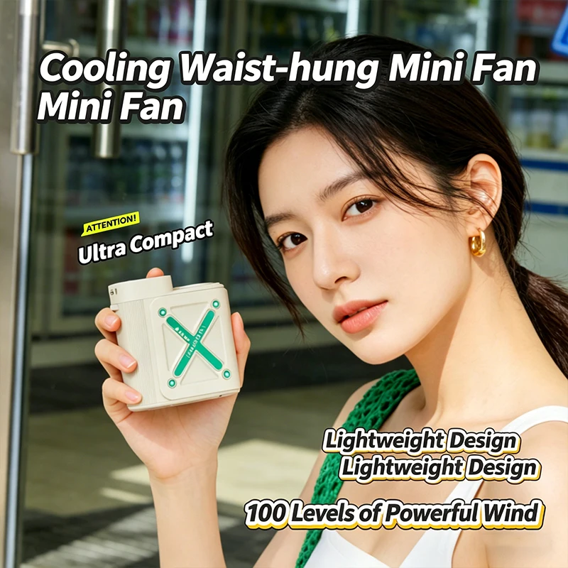 Waist Hanging Electric Fan Portable For Construction Sites Ultra Long Standby Cooling For Outdoor Work High Temperature Quiet
Waist Hanging Electric Fan Portable For Construction Sites Ultra Long Standby Cooling For Outdoor Work High Temperature Quiet