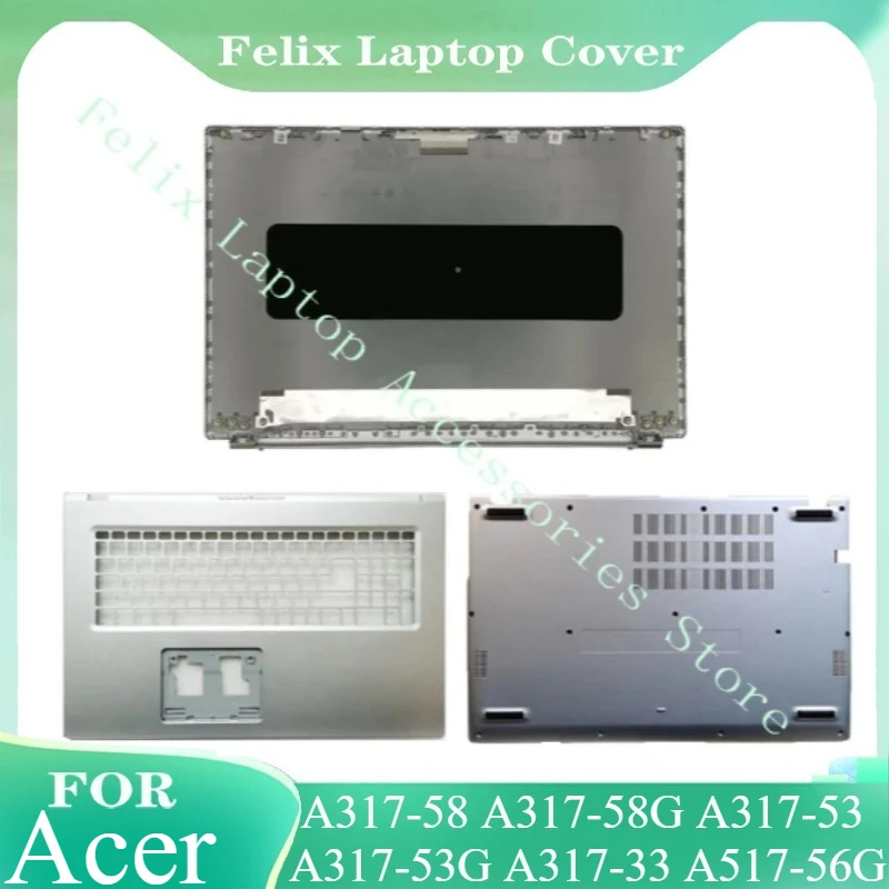 Новинка для Acer A317-58 A317-58G A317-53 A317-53G A317-33 A517-56G задняя крышка ЖК-дисплея ноутбука/передняя панель/подставка для рук/нижняя часть корпуса серебристая
Новинка для Acer A317-58 A317-58G A317-53 A317-53G A317-33 A517-56G задняя крышка ЖК-дисплея ноутбука/передняя панель/подставка для рук/нижняя часть корпуса серебристая