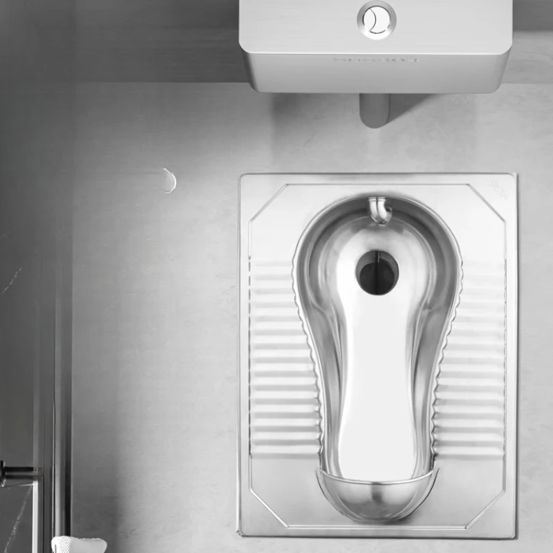 304 stainless steel squatting pit deodorant household bathroom squatting toilet public place toilet
304 stainless steel squatting pit deodorant household bathroom squatting toilet public place toilet