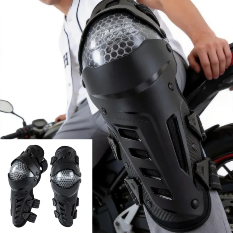 VEMAR CE Certified Motorcycle Knee Pads 2Pcs Set Anti-Slip Support Armor Motocross Shin Guards Protection for Men Riding Gear
VEMAR CE Certified Motorcycle Knee Pads 2Pcs Set Anti-Slip Support Armor Motocross Shin Guards Protection for Men Riding Gear