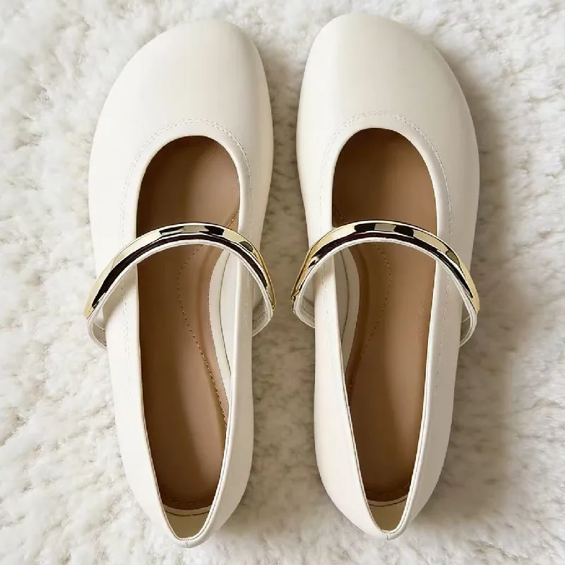 Модные женские балетки с металлическим декором, летние мягкие лоферы с круглым носком, удобные дизайнерские туфли на мягкой подошве
Модные женские балетки с металлическим декором, летние мягкие лоферы с круглым носком, удобные дизайнерские туфли на мягкой подошве