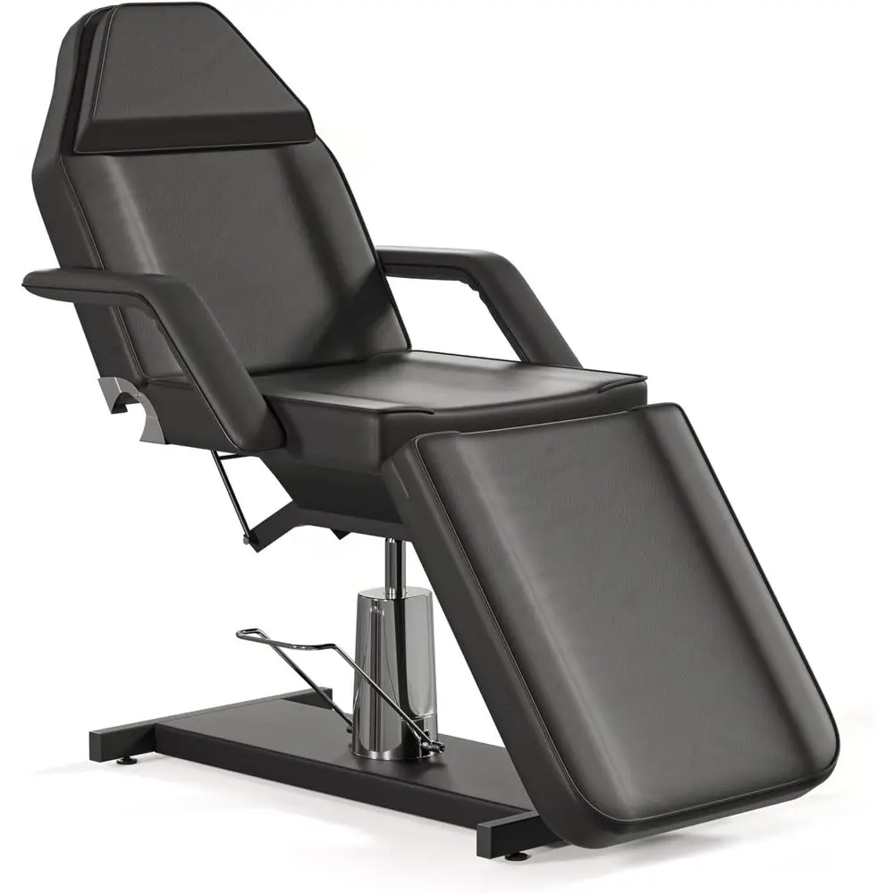 Adjustable Height Black Hydraulic Tattoo Chair with Spa Stool for Aesthetic Treatments
Adjustable Height Black Hydraulic Tattoo Chair with Spa Stool for Aesthetic Treatments
