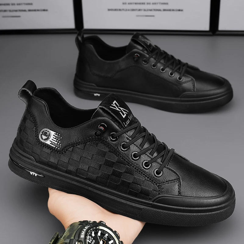 Fashion Comfortable Outdoor Anti Skid Fashion Leather Shoes 2025 Spring New Mens Casual Shoes Business Light Breathable Shoes 44
Fashion Comfortable Outdoor Anti Skid Fashion Leather Shoes 2025 Spring New Mens Casual Shoes Business Light Breathable Shoes 44