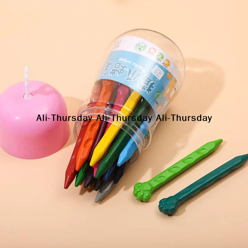 Набор моющихся двусторонних мелков TH 1Set (12/24/36 цветов) без сколов и размазывания, с треугольным/формой кошачьей лапки корпусом, для детского творчества, рисования и поделок своими руками
Набор моющихся двусторонних мелков TH 1Set (12/24/36 цветов) без сколов и размазывания, с треугольным/формой кошачьей лапки корпусом, для детского творчества, рисования и поделок своими руками