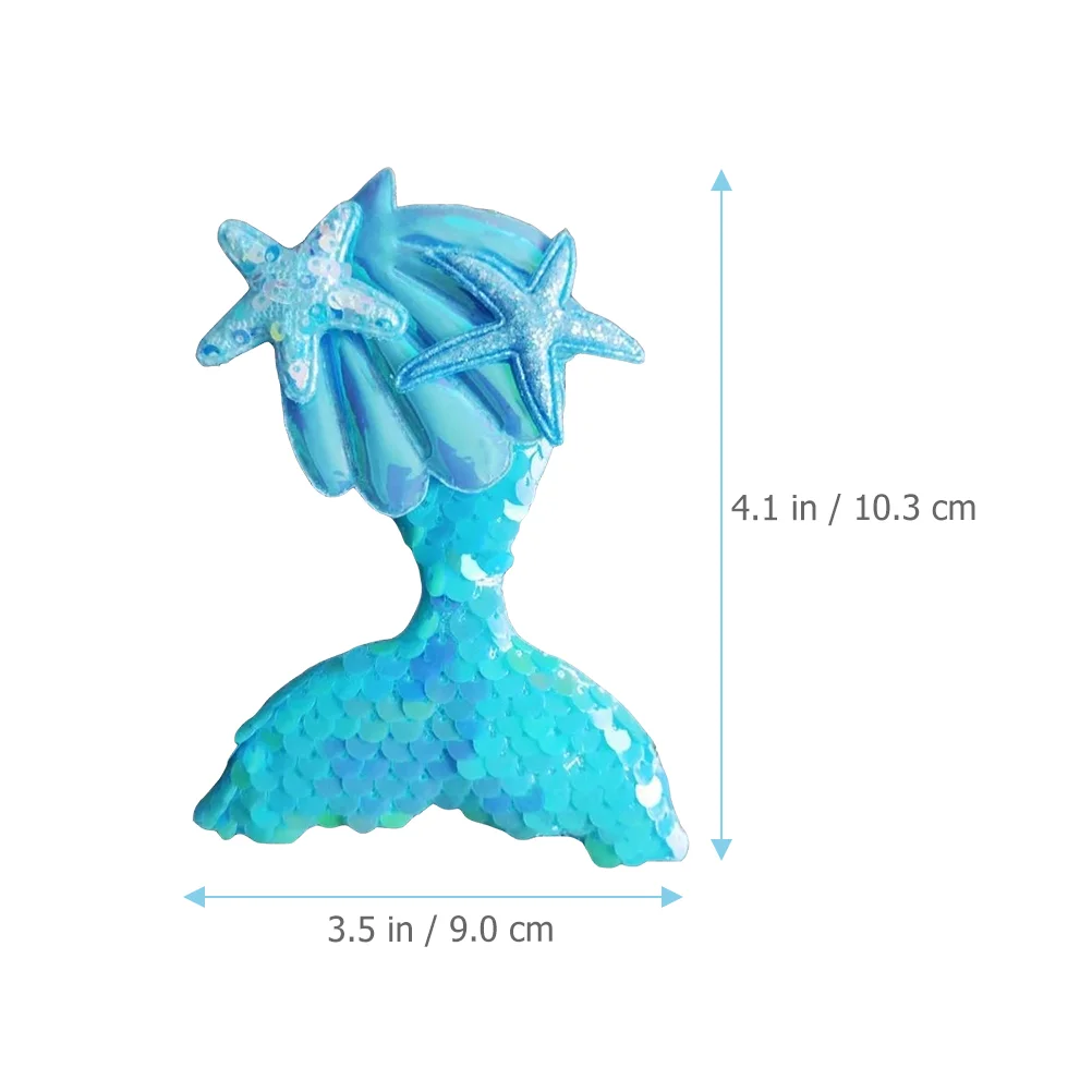 7Pcs Mermaid Fabric Patches for Clothes Hair Clip Accessories Patches For Clothes Shell Star Design Decorative
7Pcs Mermaid Fabric Patches for Clothes Hair Clip Accessories Patches For Clothes Shell Star Design Decorative